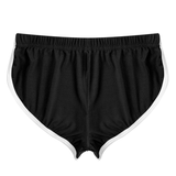 Women's Spandex Mid-rise Elastic Shorts / Sexy Adult Shorts with White Edge - EVE's SECRETS