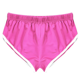 Women's Spandex Mid-rise Elastic Shorts / Sexy Adult Shorts with White Edge - EVE's SECRETS