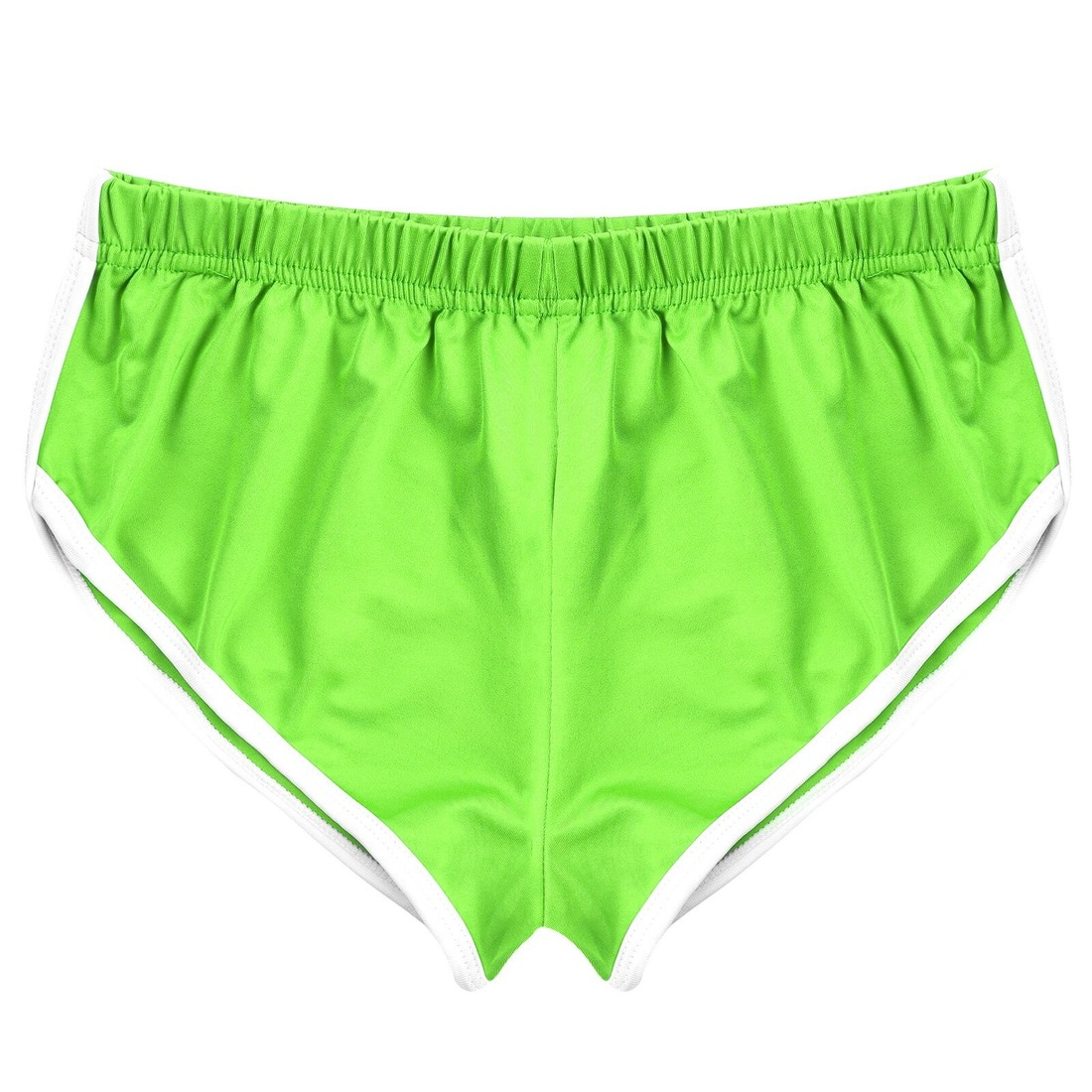 Women's Spandex Mid-rise Elastic Shorts / Sexy Adult Shorts with White Edge - EVE's SECRETS