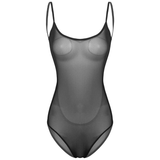 Femme Été Nounours Lingerie Combinaison-pantalon / Fetish Transparent Vêtement de nuit transparent