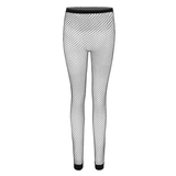 Women's Through Sheer High-Waist Hollow Out / Sexy Footless Stretchy Tights Stockings - EVE's SECRETS