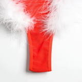 Women's Transparent Erotic Lace Bodysuit / Sexy Female Red Bodysuit Costume - EVE's SECRETS