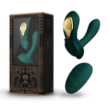 Women's Wearable Vibrator in Vintage Style / App-Controlled Clitoral and G-Spot Vibrator