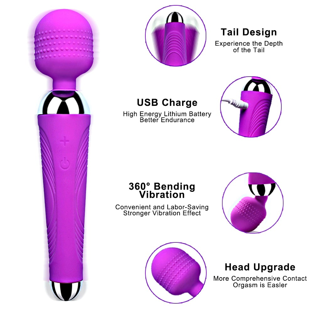 Women's Wireless Dildo / Adult Clitoris Stimulator / USB Rechargeable Sex Massager - EVE's SECRETS