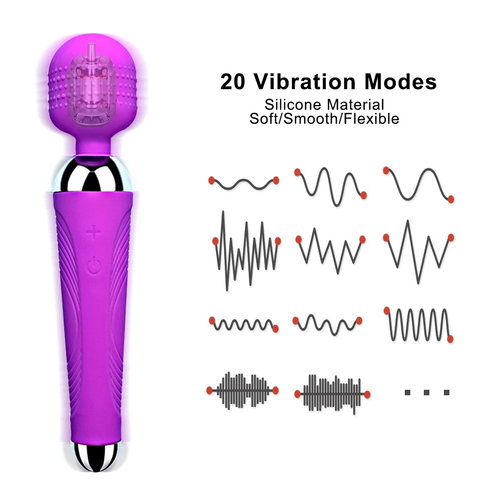 Women's Wireless Dildo / Adult Clitoris Stimulator / USB Rechargeable Sex Massager - EVE's SECRETS