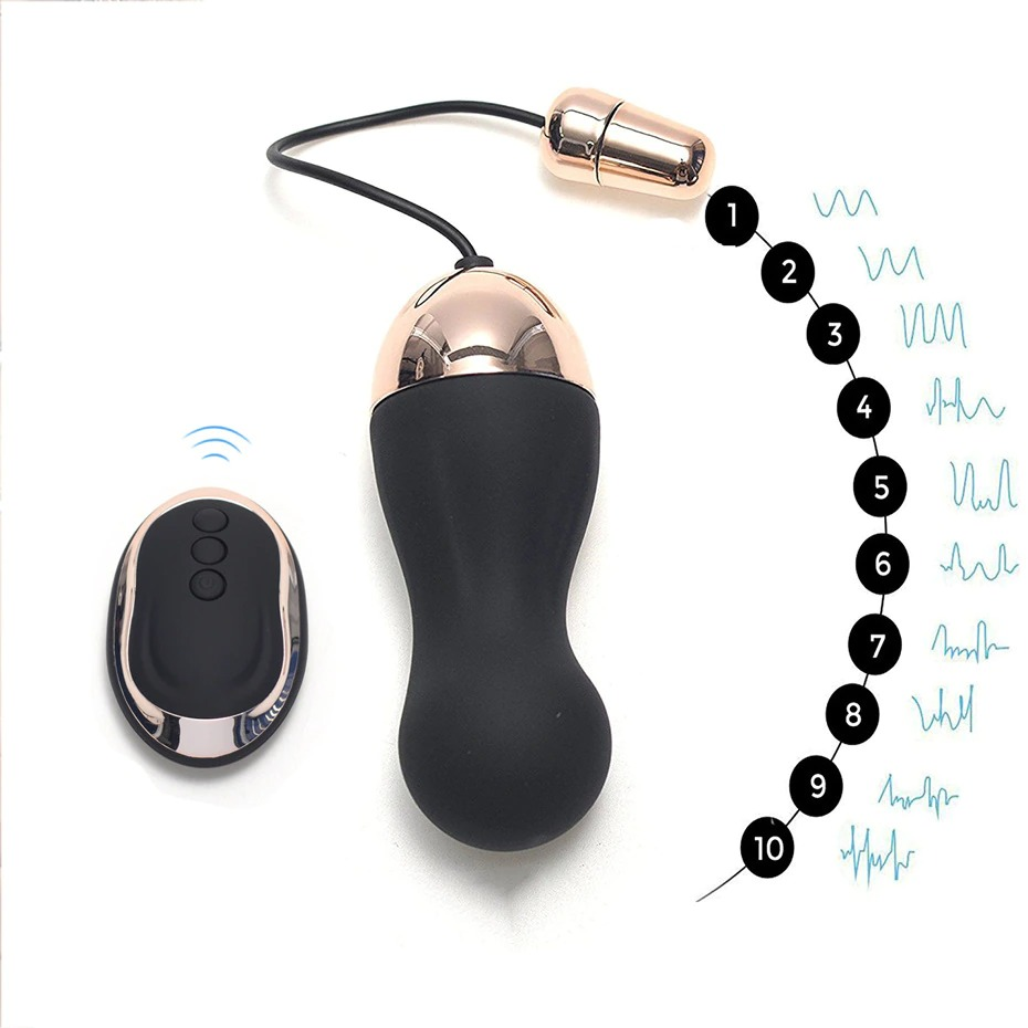 Women's Wireless Vibrator / Powerful Vibrating Egg with Remote Control / Sex Toy for Erotic Massage - EVE's SECRETS