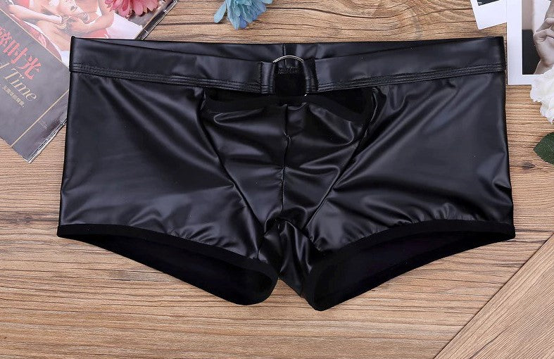 Unleash Your Wild Side: 3 Must-Have PU Leather Briefs For Men