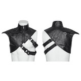 Adjustable Buckle Cyberpunk Shoulder Armor for Bold Style