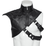 Adjustable Buckle Cyberpunk Shoulder Armor for Bold Style