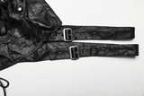 Adjustable Buckles and Straps for Edgy Shoulder Protection