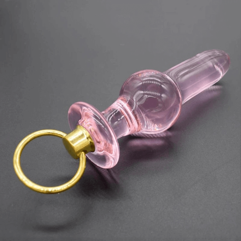 Adult Glass Sex Toy / Small Butt Plug / Unisex Anal Plug - EVE's SECRETS