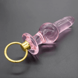 Adult Glass Sex Toy / Small Butt Plug / Unisex Anal Plug - EVE's SECRETS