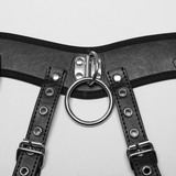 Alternative Leather Bra Harness with Perfect Punk Vibe for Women