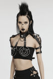 Alternative Leather Bra Harness with Perfect Punk Vibe for Women