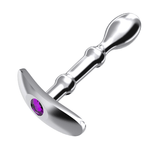 Jouet sexuel anal en métal pour homme et femme / Gode anal en aluminium / Plug anal adulte 
