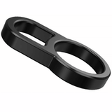 Black Silicone Cock Ring for Male / Sex Toys for Men / Stretchable Erotic Device - EVE's SECRETS