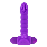 Schwarzer Damen-Fingermasturbator / G-Punkt-Masturbator für Frauen / Klitorisvibratoren aus Silikon 