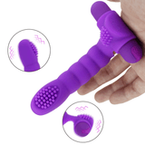 Black Women's Finger Masturbator / G-Spot Female Masagger / Silicone Clitoral Vibrators - EVE's SECRETS