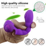 Black Women's Finger Masturbator / G-Spot Female Masagger / Silicone Clitoral Vibrators - EVE's SECRETS