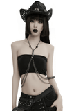 Chic Multi-Chain Body Harness for Effortless Layering