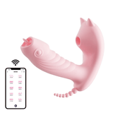 Klitoris-Saugvibrator für Frauen / ferngesteuerter Silikondildo / Sexspielzeug zur Vagina-Stimulation 