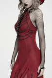 Cyberpunk Skull Chain Body Harness Gothic for Women