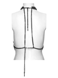 Cyberpunk Skull Chain Body Harness Gothic for Women