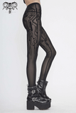 Cyberpunk-Style Leggings for Women: Sexy and See-Through