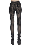 Cyberpunk-Style Leggings for Women: Sexy and See-Through