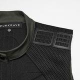 Cyberpunk Tactical Top with Mech Back Armor Plate