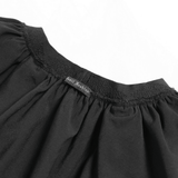 Dark Romantic Velvet Tiered Skirt with Lace and Chains