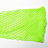 Edgy Long Sleeved Neon Green Mesh Bodysuit for Women