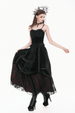 Elegant Lace Cami Top with Beaded Bust and Ruffle Trim
