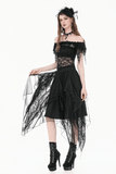 Elegant Off Shoulder Floral Lace Mesh Top for Women