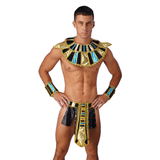 Erotic Men's Costume / Faux Leather Cosplay Set Egyptian Pharaoh