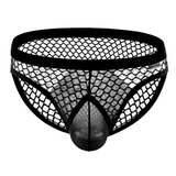 Erotic Mesh Men's Underwear Brief with Breathable Penis Pouch - EVE's SECRETS