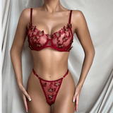 Erotic See Through Lingerie Sets / Female Sexy Lace Underwear - EVE's SECRETS
