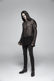 Fashionable Mesh Knit Pullover - Modern and Airy
