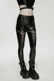 Fierce Women's Leggings with Metal Accents and Pockets