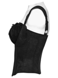 Gothic Corset Cami with Adjustable Straps and Front Zipper
