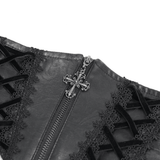 Gothic Lace Maxi Skirt with Dark Romantic Flair