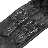 Gothic Lace Maxi Skirt with Dark Romantic Flair