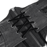 Gothic Lace Maxi Skirt with Dark Romantic Flair