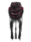 Gothic Lace Maxi Skirt with Dark Romantic Flair
