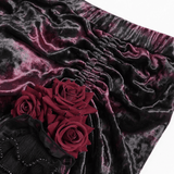 Gothic Lace Maxi Skirt with Dark Romantic Flair