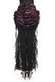 Gothic Lace Maxi Skirt with Dark Romantic Flair