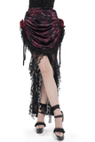 Gothic Lace Maxi Skirt with Dark Romantic Flair