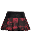 Gothic Mini Skirt featuring Stylish Button Accents