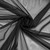 Gothic Sheer Mesh Tiered Maxi Skirt with Layers