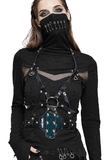 Gothic Style Faux Leather Women's Body Harness